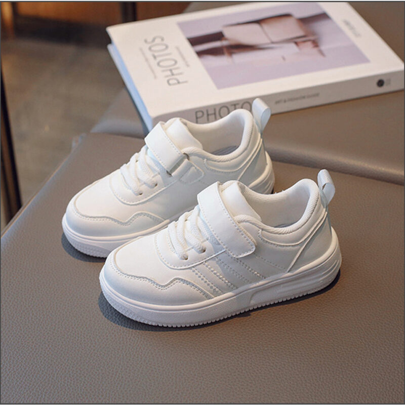PU Leather White Shoes #3139
