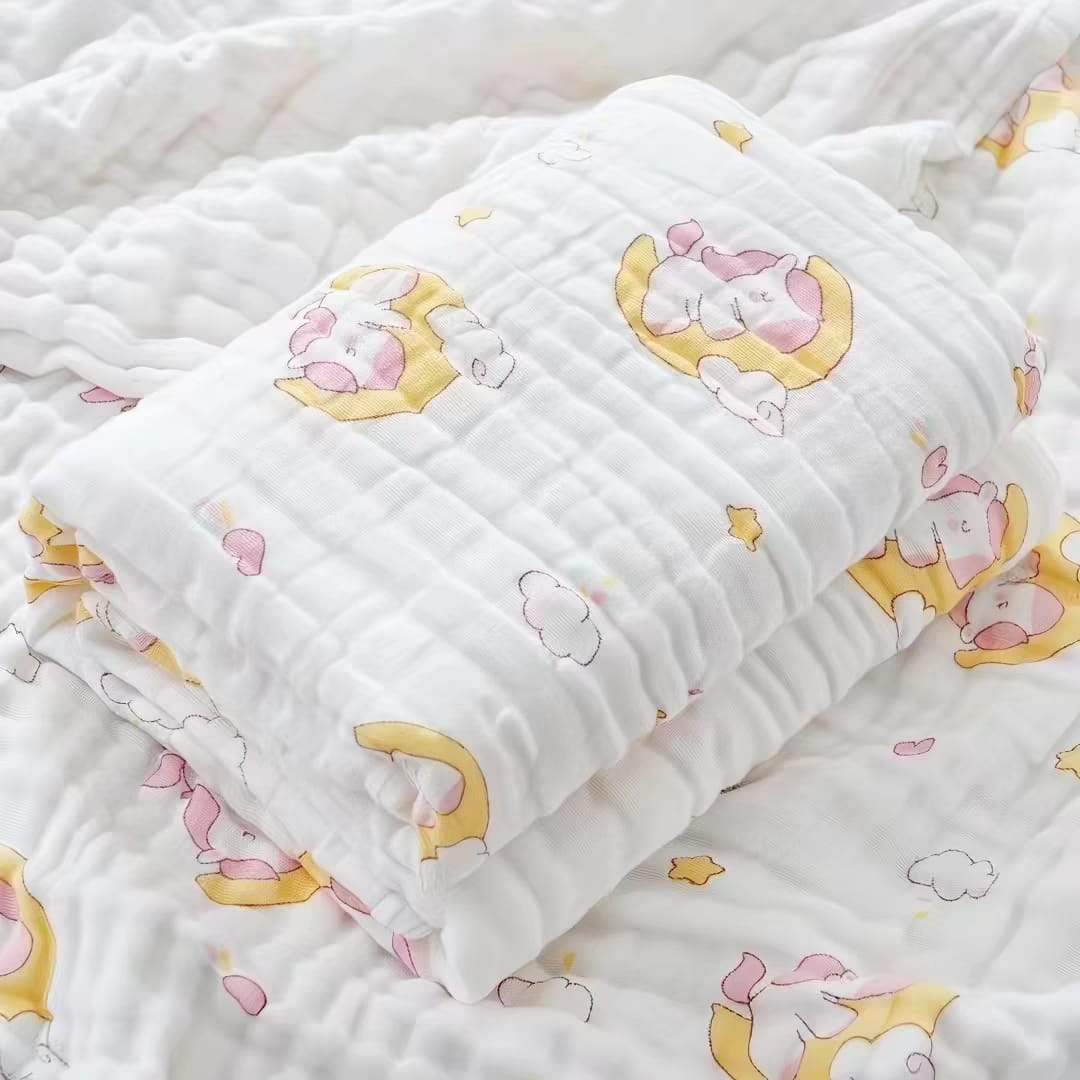 Premium 6 Layer Cotton Blanket / Towel #206