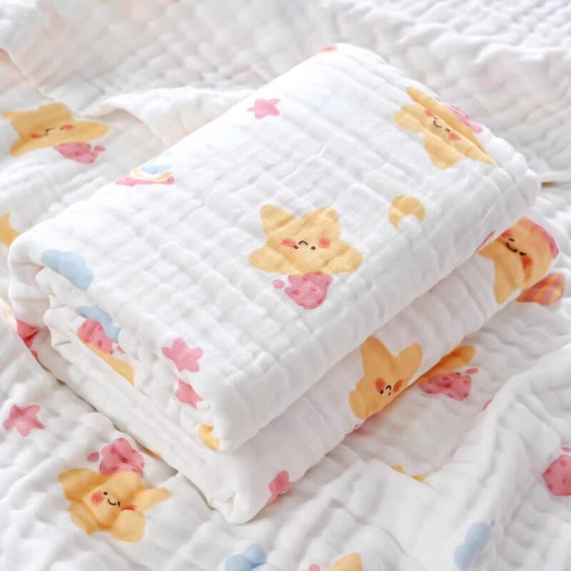 Premium 6 Layer Cotton Blanket / Towel #Twinkle Little Star
