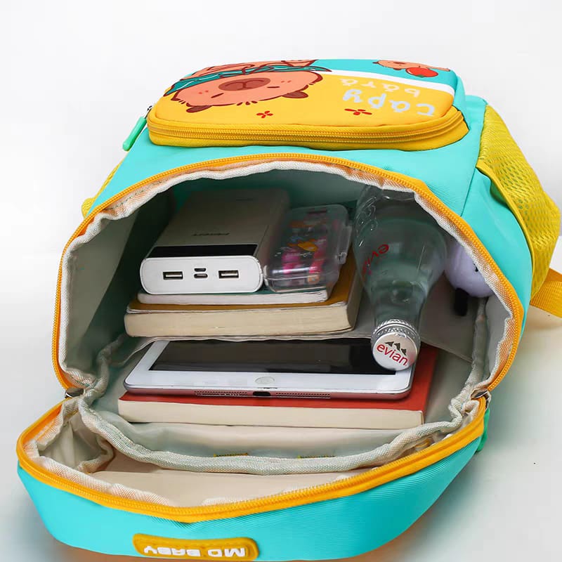 Cartoon Back Pack - Capybara - Image 4