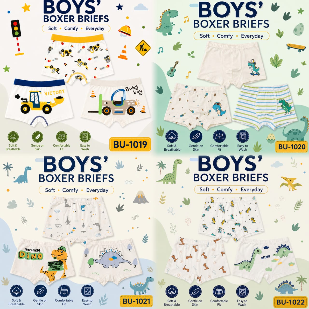 Boys Cotton Briefs - Image 4