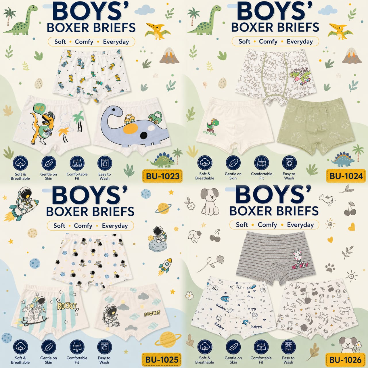 Boys Cotton Briefs - Image 5
