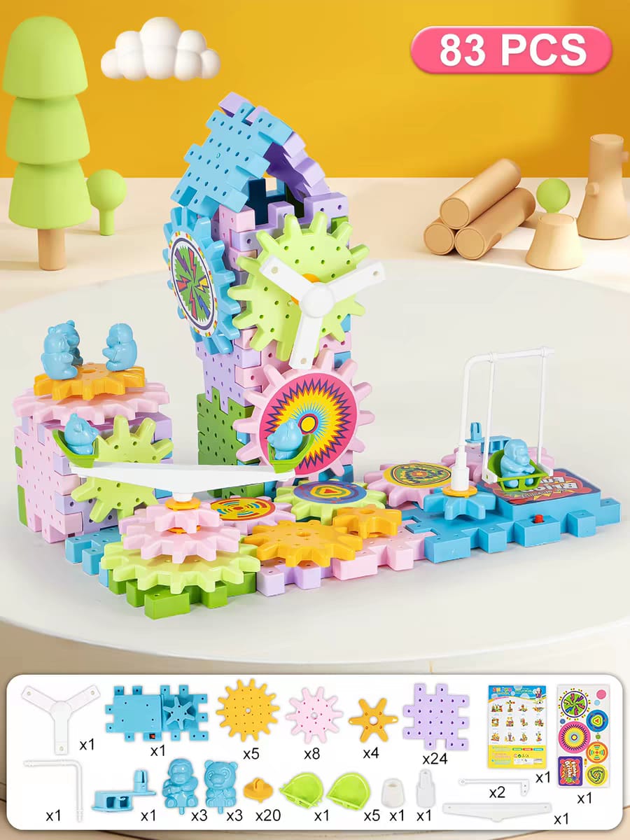 83pcs Electric Gear Building Block - Image 2