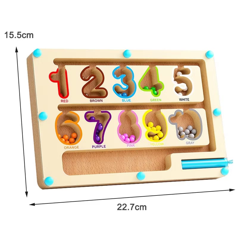 Magnetic Color Maze Game Board - Image 4