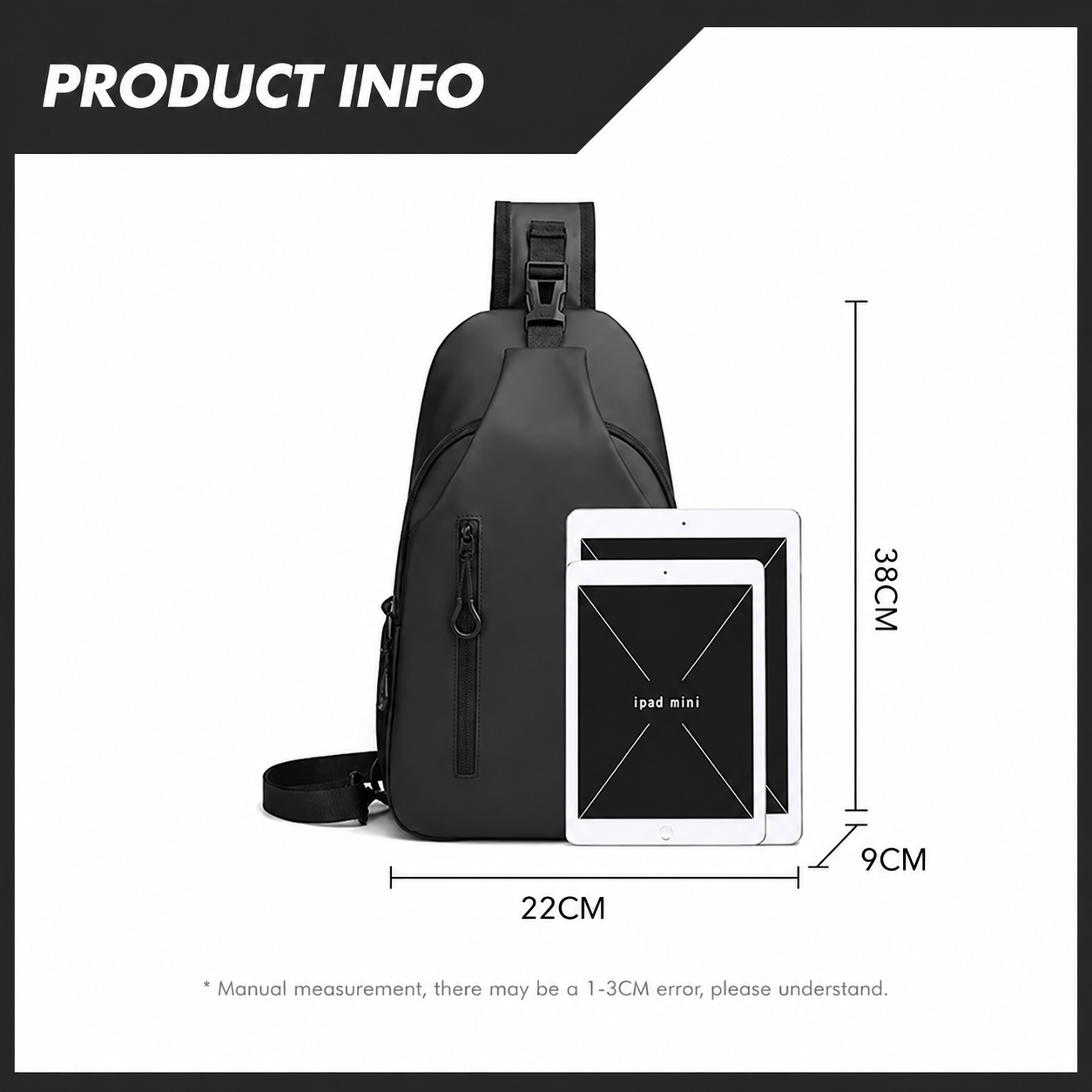 WE POWER Shoulder Bag #1100-34 - Image 2